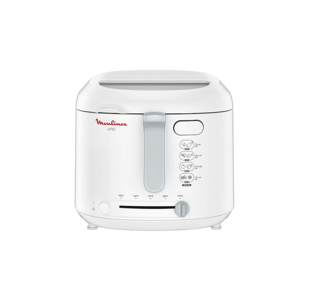 FREIDORA 1.8LTS ELECTRICA UNO BLANCA AF203158 MOULINEX