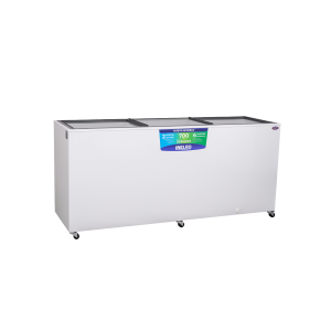 FREEZER HORIZONTAL 695LTS BLANCO TAPA VIDRIO RECTO FIH-700V INELRO