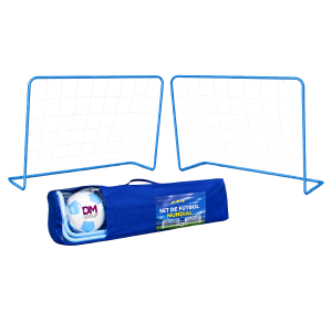 SET FUTBOL 2 ARCOS + PELOTA MUNDIAL AIMARETTI