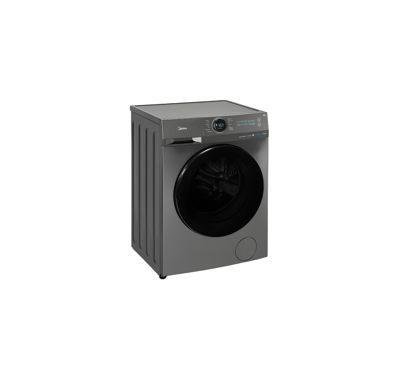 LAVARROPAS CARGA FRONTAL 8KG TITANIUM WIFI MF200W80WB/T-A1 MIDEA
