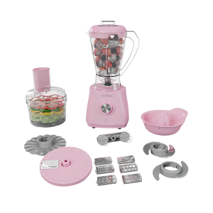 MULTIPROCESADORA 1000W 12 EN 1 ROSA BMP1100RS BRITANIA