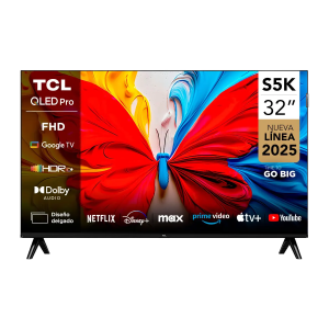TELEVISOR QLED 32 FHD GOOGLE TV 32S5K TCL